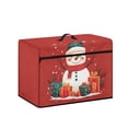 thumbnail image 2 of HELLHERO Snowman Gift Boxes Sewing Machine Covers with Storage Pocket and Carrying Handle Easy to Clean and Resuable Pocket, 2 of 8