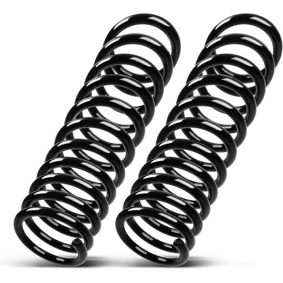 A-Premium 2Pcs Rear Suspension Coil Spring Set Compatible with Ford Focus 2000 2001 2002 2003 2004 2.0L 2.3L, Driver and Passenger Side