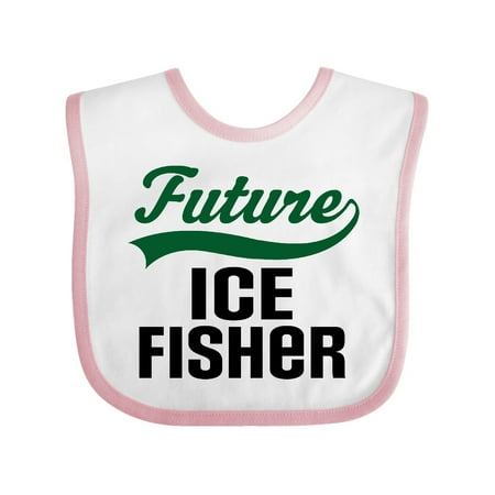 Fishing Future Ice Fisher Baby Bib