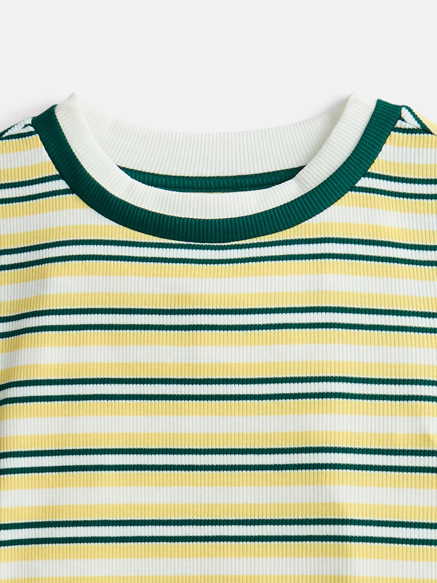 Weekend Academy Girls Layered Tee with Short Sleeves, Sizes 4-18
