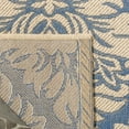 thumbnail image 4 of SAFAVIEH Linden Bryony Geometric Indoor/Outdoor Area Rug, Blue/Creme, 4' x 6', 4 of 8