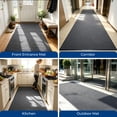 thumbnail image 6 of WANLISELL 4 x 10 ft Commercial Rug, Non-Slip Utility Rug with Rubber Backing, Heavy Duty Large Entrance Doormat for Indoor Outdoor High Traffic Areas, Gray, 6 of 13