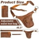 thumbnail image 3 of Leather Garden Tool Belt, Gardening Utility Belt, Garden Tool, 3 of 5