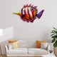 thumbnail image 5 of 2x Decoraciones Fish Metal Colgante Decoración de Pared para Piscina, 5 of 8