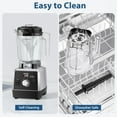 thumbnail image 5 of Blenders for Kitchen with 68Oz. Jar, 1800W Max Power Smoothie Blender, 3 Preset Programs & 7 Speeds, Professional Countertop Blender Smoothies, Ice Crush, Frozen Drinks, Silver, 5 of 5