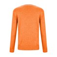 thumbnail image 4 of Razzly Women's Wool Pullover Sweater Long Sleeve Crewneck Base Layer Shirt Tops Travel Hiking Tee T-Shirt Comfortable Warm Soft(Orange,M), 4 of 8