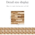 thumbnail image 2 of Waterproof Backsplash for Kitchen 10x10cm Tile Stickers Self-Adhesive Floor Tile PVC Wall Tile DIY Tile Decals, 20 Sheet, 2 of 5