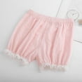thumbnail image 4 of Razzly Tween Girl Shorts Denim Athletic Shorts for Girls 4t Workout Clothes Girls Shorts 5t Spandex Girls Shorts Knit Dance Shorts Girls Youth Workout Clothes Baby Girl Shorts 12-(Pink,11-12 Years), 4 of 4