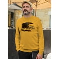 thumbnail image 2 of Happy 4Th Of July Flag Sweatshirt Men -Image by Shutterstock, Male 3X-Large, 2 of 4