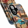 thumbnail image 2 of Arizona Desert Cowboy Collage Phone Case, Vintage Rodeo Cactus and Western Truck Artistic iPhone Cover, Retro Protective Case for iPhone 17 16 15 14 13 12 11 Plus Pro Max Mini, 2 of 6