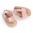 thumbnail image 3 of HULKLIFE Summer Baby Girl Flip Flops Bow Cute Solid Color Shoes Sandals, 3 of 5