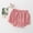 Pink, variant on RTKFRFLM Baby Girls Bubble Shorts Summer Lightweight Ruffle Hem Diaper Cover Panties
