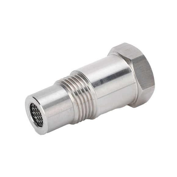Sensor Satainless Steel Oxygen O2 Sensor Spacer Adapter Bung Catalytic Converter Fix Check Engine Light M18 x 1.5