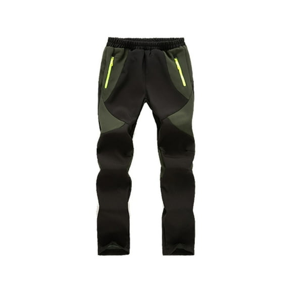 CUZIBR Windproof Girls Breathable With Rain Warm Trousers Boys Trousers Outdoor Trousers Children Hiking Trousers Ski Boys Pants Soft Dailywear For Toddler