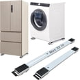 thumbnail image 1 of Appliance Rollers Heavy Duty,Max 32in,Second Generation Extendable Appliance Rollers Mobile Washing Machine Base Easily Move Washing Machines, Dryers, Refrigerators, Furniture (White), 1 of 6