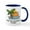 White/Navy Inside, variant on CafePress - Florida Fort Walton Beach Mugs - 11 oz Ceramic Mug - Novelty Coffee Tea Cup