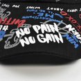 thumbnail image 4 of Rhuody Hat Men And Women Regular Youth Retro Letters Colorful High Street Cap Baseball Cap Trend Accessories Dark Blue, 4 of 6