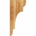 thumbnail image 3 of 4"W x 10"D x 22"H New Brighton Rough Sawn Corbel, Western Red Cedar, 3 of 9