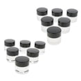 thumbnail image 3 of 6 Pieces 10g Glass Jar With Lid Travel Bottles Container Holder Clear, 3 of 8