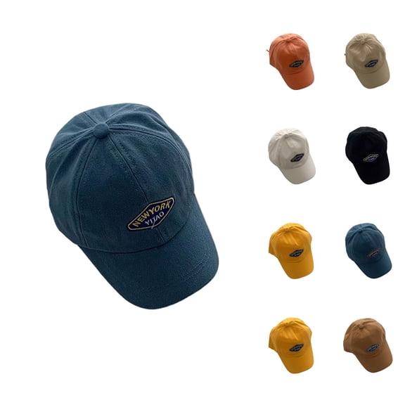 Toddler Lightweight Baseball Cap Spring Summer Sun Protection Hat Breathable Cotton Adjustable Cap for Boys Girls Age 1-4 UV Protection Outdoor Beach Travel Casual Daily Wear Essentials