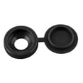 thumbnail image 2 of Tapas de rosca de plástico decorativas, protectoras, para tornillos autorroscantes M5, para muebles y armarios, color negro, 2 of 12