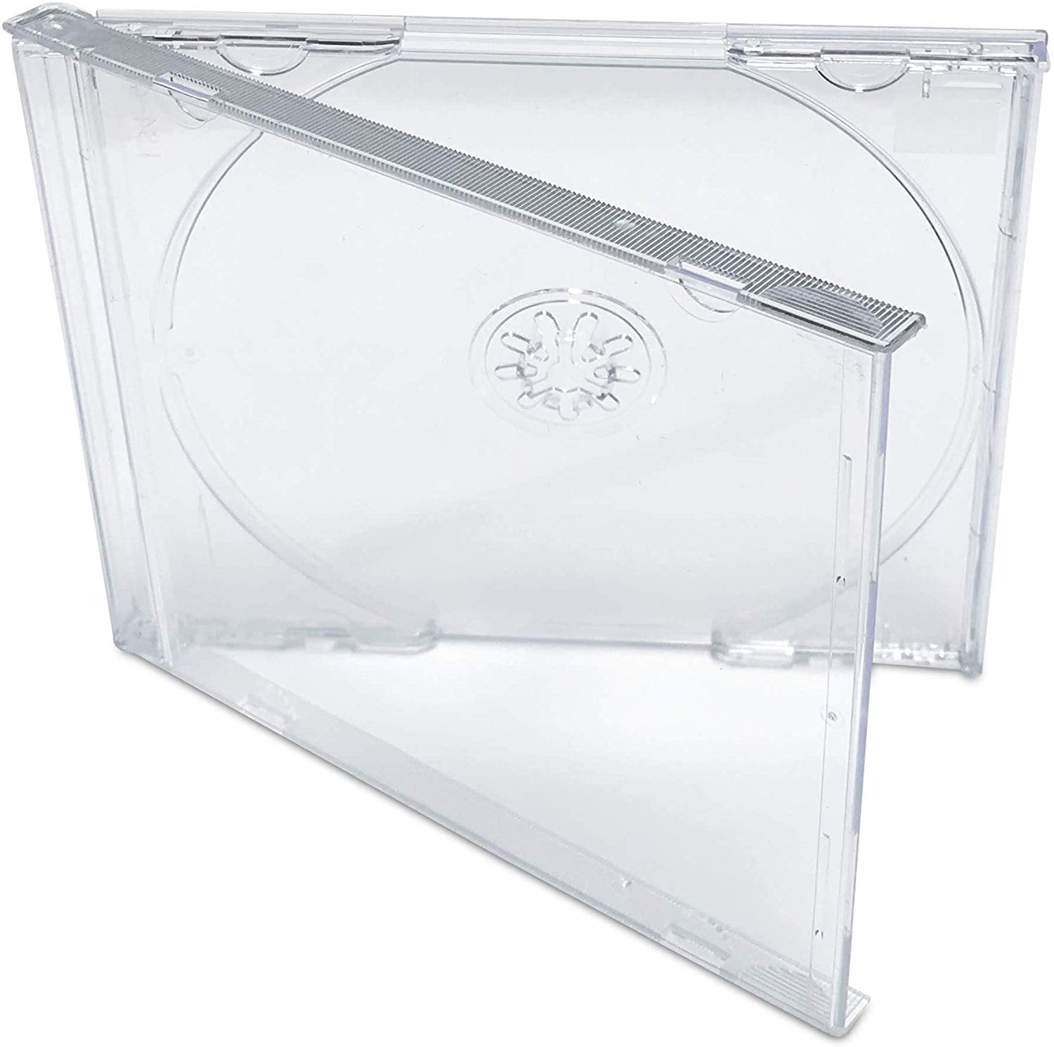 Standard Clear CD Jewel Cases Premium, 25 Pack