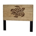 thumbnail image 5 of Sea Wind Florida Island Breeze Turtle Weave Wood Queen Headboard in Natural, 5 of 5