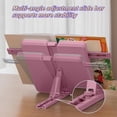thumbnail image 6 of Wzzjkit Multifunctional Pencil Case 2 in 1, Pencil Case with Built in Sharpener and Book Stand, Stationery Box with Adjustable Reading Rack, Desk Organizer for Class, 6 of 6