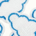 thumbnail image 3 of HEMOTON 12pcs Cute Cloud Shape Iron On Embroidery Patches Cartoon Appliques for Jeans Jackets Backpacks Hats Clothing Decoration, 3 of 8