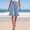 Light Blue, variant on Tdoqot Womens Trendy Ruffle Shorts- Casual Summer Baggy Elastic Waist Vacation Beach Shorts Khaki Size S