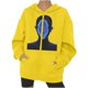 thumbnail image 1 of Chaqueta con capucha Punk suelta con cremallera y estampado de Halloween para mujer, abrigo, sudaderas con capucha, abrigo Pompotops qwe15515, 1 of 7
