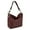 Burgundy, variant on MKF Collection Emily Soft Vegan Leather Women's Hobo Handbag Shoulder Bag Spacious and Slouchy Everyday Purse by Mia K-White