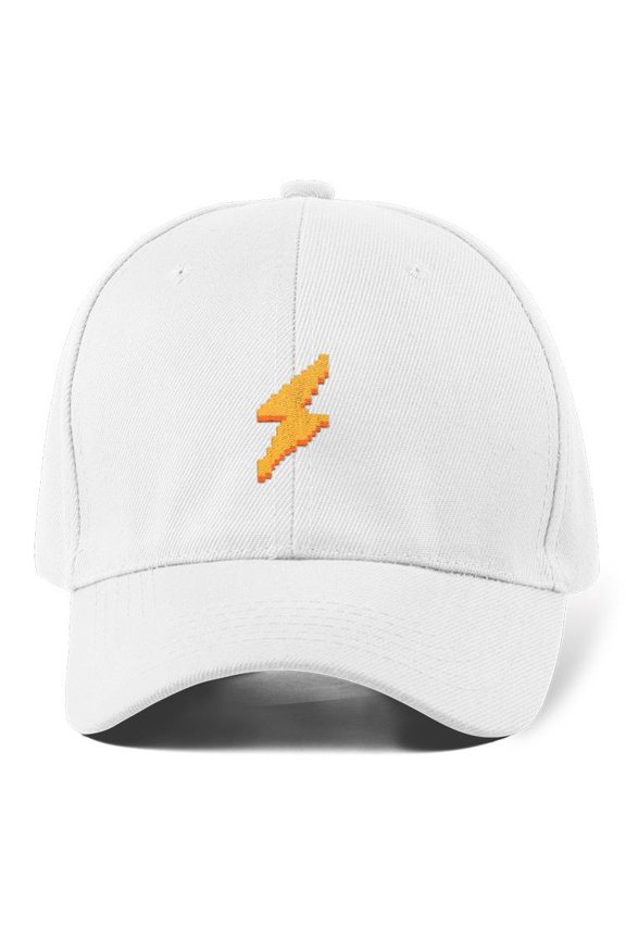 Pixelart Thunderbolt Videogame Hat -Image by Shutterstock, Small