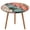 style-5, variant on Floral Colorful Flower Round Fitted Tablecloth with Elastic Edged & Backing, Round Table Cover for Indoor Outdoor Patio Use Fits Tables Up to 40" - 54" Diameter