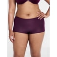 thumbnail image 2 of Joyspun Women's Shine Micro Boyshorts, 3-Pack, Sizes XS-XXXL, 2 of 7