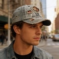 thumbnail image 6 of KPOPLK 250th Anniversary 1776 2026 USA July 4th Sandwich Baseball Cap Breathable,Adjustable Outdoor Hat,US 250 Years Trucker Hats,OTHER, 6 of 7