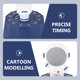 thumbnail image 5 of 4 piezas de suministros para fiestas de graduación de PVC, refrigerador portátil, congelador, barra de hielo inflable, contenedor de frutas, cubo para banquete infantil, 5 of 6