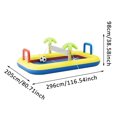 thumbnail image 3 of Inflatable Children's Pool for Backyard Easy Setup with Built In and Gentle Water Depth for Toddlers and Kids, 3 of 6