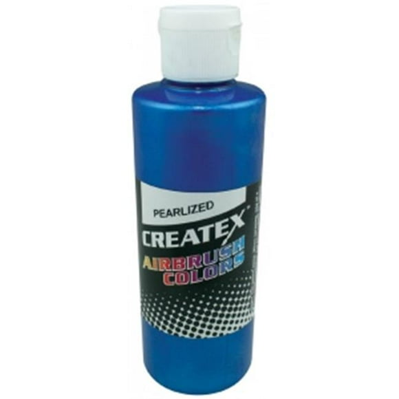 Createx 5304-02 Airbrush Paint, Pearlescent Blue - 2 oz