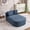 Blue, variant on Homefun 67.5'' Oversized Chaise Lounge Indoor,Deep Seat Boneless Corduroy Sleeper Sofa Chair with 2 Pillows,No Assembly