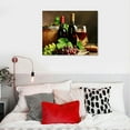 thumbnail image 5 of JRXY Grape Wine in Bottle Cups Wall Art Painting The Picture Print On Canvas Food Pictures for Home Decor Decoration Gift picture 3, 5 of 5