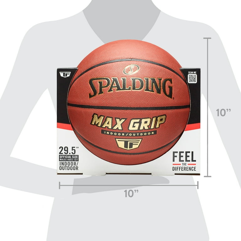 Spalding Max Grip Basketball Size 7, 29.5 inch - Walmart.com Spalding Max Grip Basketball Size 7, 29.5 inch - Walmart.com