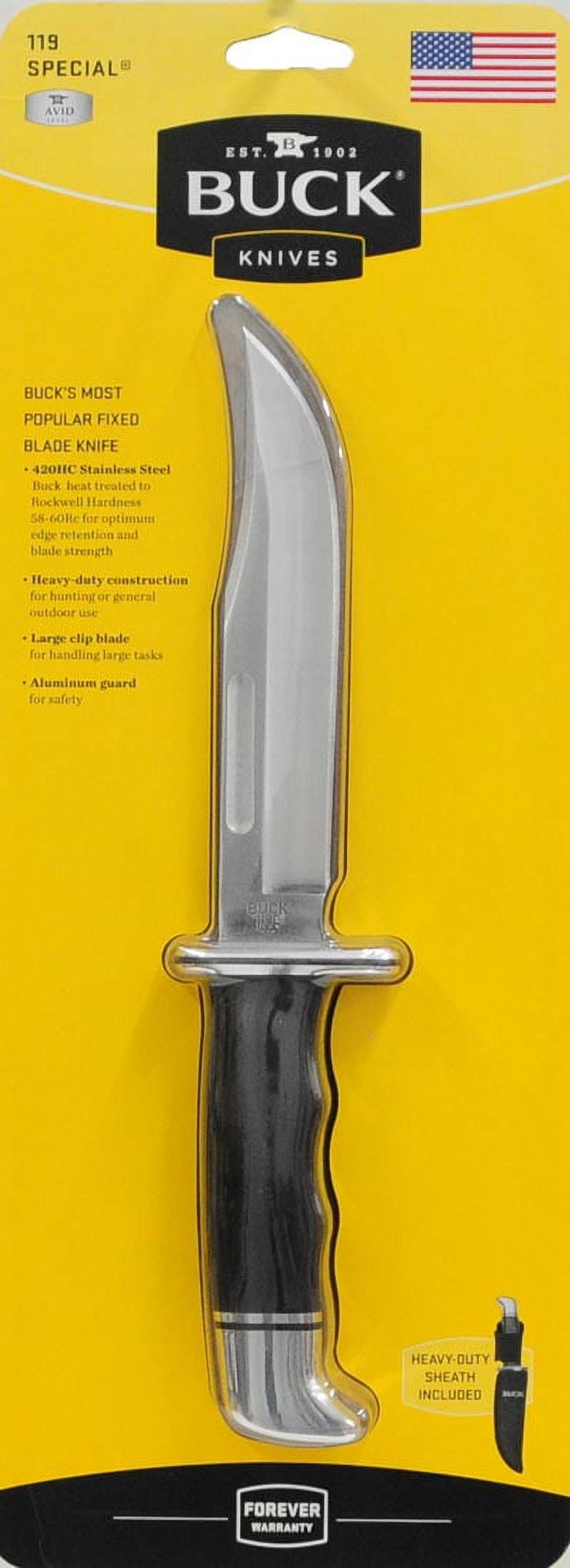 Buck Knives 119 Special fixed blade knife