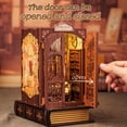 thumbnail image 4 of Kit de casa en miniatura para hacer tú mismo, lindo y divertido, cuaderno, librería, recuerdos, 4 of 7