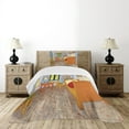 thumbnail image 4 of Ambesonne Art Quilted Bedspread Set 2 Pcs, Painting of Room Interior, Twin Size, Multicolor, 4 of 5