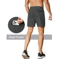 thumbnail image 4 of COOFANDY Mens 2 Pack Workout Gym Shorts Quick Dry Training Running Jogger Bodybuilding Weightlifting Pants with Pockets, 4 of 10