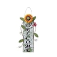 thumbnail image 2 of Decoración de tablero de estilo Ldyllic Decoración de pared de combinación de girasol de hierro Wmkox8yii  fhajkh787, 2 of 2