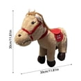 thumbnail image 3 of Moonsky Plush Pony Stuffed Animal Toy for Home Decor, Soft Mascot Figurine, Cute Horse Doll, White M, 3 of 6
