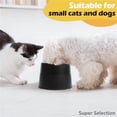 thumbnail image 3 of Comedero Elevado Ajustable Para Perros Y Gatos Pequeños - Soporte Con 2 Tazones De Acero Inoxidable, Diseño Ergonómico Antideslizante Para Mejorar La Digestión, 3 of 6