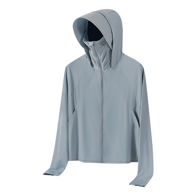 Posijego Chandails à Capuche de Protection Solaire pour Hommes Veste Légère à Capuche Manches Longues Plein Air Pêche Randonnée Vestes